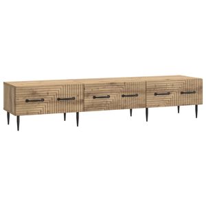 vidaXL TV Cabinet Artisan Oak 147 x 34.5 x 30 cm Engineered Wood