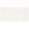 vidaXL Table Top White 100x60x2.5 cm Solid Wood Pine Rectangular