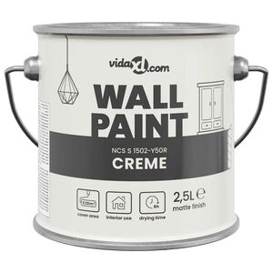 vidaXL Wall Paint Brown 16.5 x 16.5 x 16 cm Wall Print