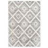 vidaXL Rug Grey 160x230 cm PP