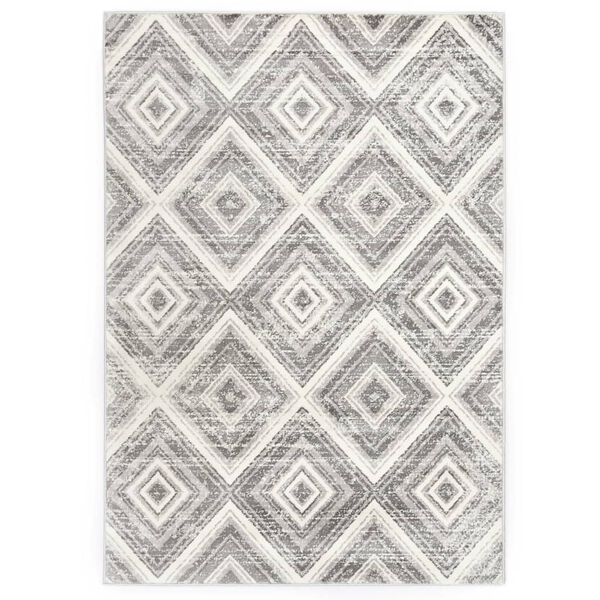 vidaXL Rug Grey 160x230 cm PP