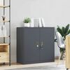 vidaXL Storage Cabinet Anthracite 90 x 40 x 90 cm Steel