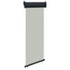 vidaXL Balcony Side Awning 65x250 cm Grey