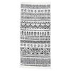vidaXL Rug Black and White 100x200 cm Cotton