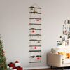 vidaXL Wall Decoration Ladder-Shaped 50x200 cm Natural Branch