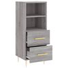 vidaXL Sideboard Grey Sonoma 34.5x34x90 cm Engineered Wood