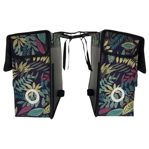 Willex Bicycle Double Bag City Forest 34 L Green