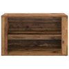 vidaXL Shoe Rack with Shelf Old wood 75 x 35 x 45 cm Engineered wood