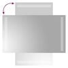 vidaXL LED Bathroom Mirror 30x50 cm