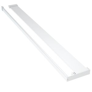 vidaXL Shower Shelf for Walk-in Shower Wall Chrome 80 cm Aluminium