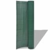 vidaXL Garden Fence Green 150 x 500 cm PVC