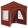 vidaXL Pop-up Party Tent 192 x 192 x 245 cm Terracotta