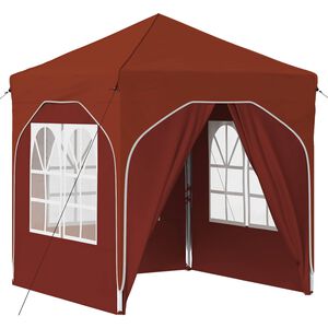 vidaXL Pop-up Party Tent 192 x 192 x 245 cm Terracotta