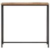 vidaXL Console Table 80x30x74 cm Solid Wood Mango and Iron