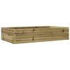 vidaXL Garden Planter 110x60x23 cm Impregnated Wood Pine