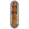 vidaXL Wall-mounted Coat Racks with 4 Hooks 2 pcs Solid Wood Reclaimed