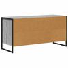 vidaXL TV Cabinet Grey Sonoma 100 x 36 x 49.5 cm Engineered Wood