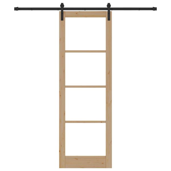 vidaXL Sliding Door ORKDAL Natural 78 x 232 cm