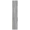 vidaXL Slim Storage Cabinet Grey Sonoma 50x42.5x225 cm Engineered Wood