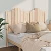 vidaXL Bed Headboard 141x4x110 cm Solid Wood Pine