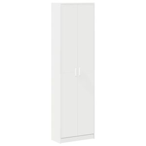 vidaXL Wardrobe White 55 x 25 x 189 cm Engineered Wood