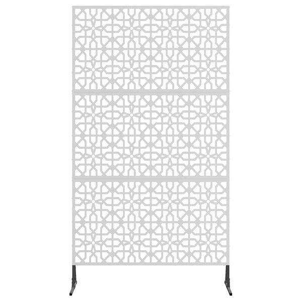 vidaXL Privacy Screen Grey 100 x 50 x 180 cm Steel