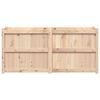 vidaXL Garden Planter 150x50x70 cm Solid Wood Pine