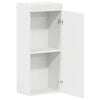 vidaXL Bathroom Wall Cabinet with Shelf TULUM White 37 x 24.5 x 86 cm