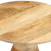vidaXL Side Table &Oslash;40x40 cm Solid Wood Mango