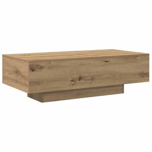 vidaXL Coffee Table Artisan Oak 100x49.5x31 cm Engineered Wood