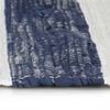 vidaXL Hand-woven Chindi Rug Cotton 200x290 cm Blue and White