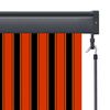 vidaXL Outdoor Roller Blind 80x250 cm Orange and Brown