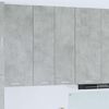 vidaXL Hanging Cabinet Concrete Grey 60 x 31 x 100 cm Engineered Wood