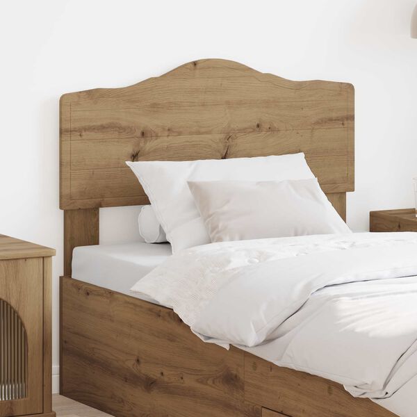 vidaXL Headboard Artisan Oak 90 cm Engineered wood