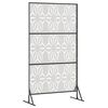vidaXL Privacy Screen Grey 100 x 50 x 180 cm Steel