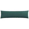 vidaXL Sofa Pillows 2 pcs Dark Green 145 x 40 cm Fabric