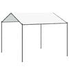 vidaXL Gazebo 4 x 4 x 2.6 m White Steel and Polyester 180 gsm