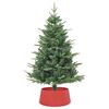 vidaXL Christmas Tree Skirt Red Ø56x23 cm Plastic