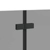 vidaXL Shower Enclosure Manual Black 120 x 68 x 130 cm