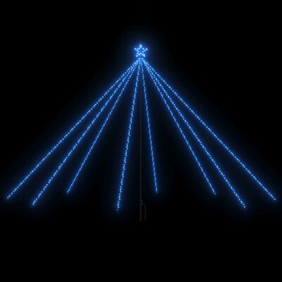 vidaXL Christmas Tree Lights Indoor Outdoor 576 LEDs Blue 3.6 m