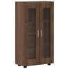 vidaXL Sideboard FLORIN 55.5 x 29 x 100 cm Brown Oak Engineered Wood