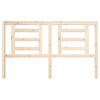 vidaXL Bed Headboard 166x4x100 cm Solid Wood Pine