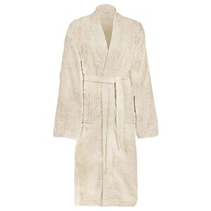 vidaXL Bathrobe KINN Cream L Cotton