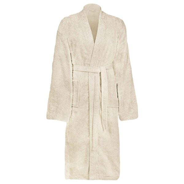 vidaXL Bathrobe KINN Cream L Cotton