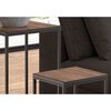 Rousseau 2 Piece Side Table Set Madeira Mangolia Wood