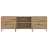 vidaXL TV Cabinet Artisan oak 150 x 30 x 50 cm Engineered wood