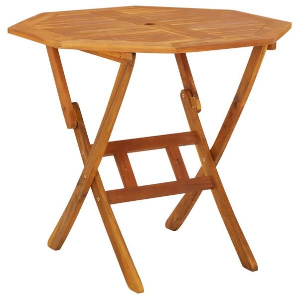 vidaXL 5 Piece Garden Dining Set Solid Acacia Wood