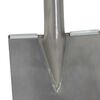 vidaXL Shovel Head Silver 43 x 17 cm Powder-Coated Steel