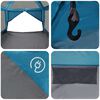 vidaXL Inner Tent with Roof Blue and Grey 300 x 300x 250 cm