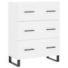 vidaXL Sideboard White 69,5x34x90 cm Engineered Wood
